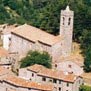 view from the hotel to Gerfalco